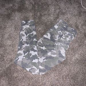 Camo sweat pants